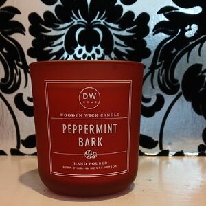 Peppermint Bark Wooden Wick Candle